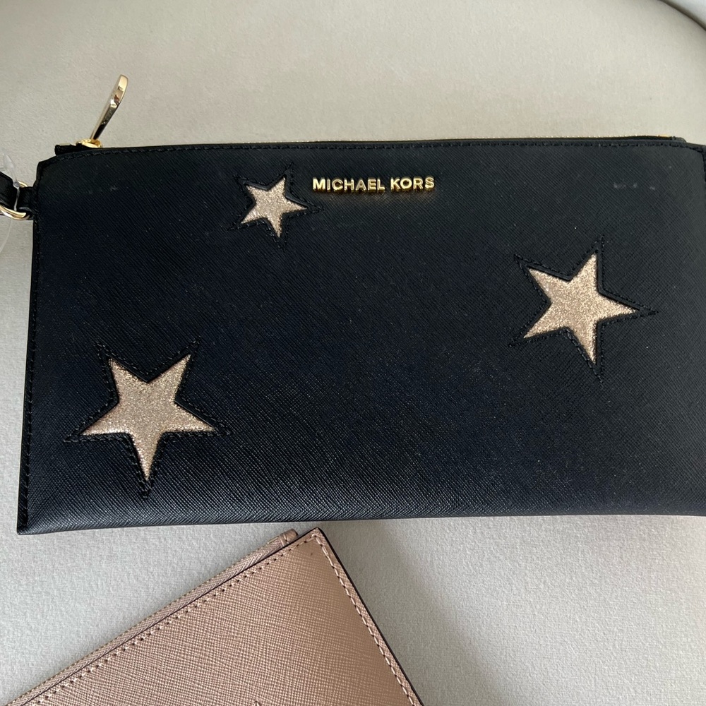 Michael Kors Jet Set Travel Star Clutch.